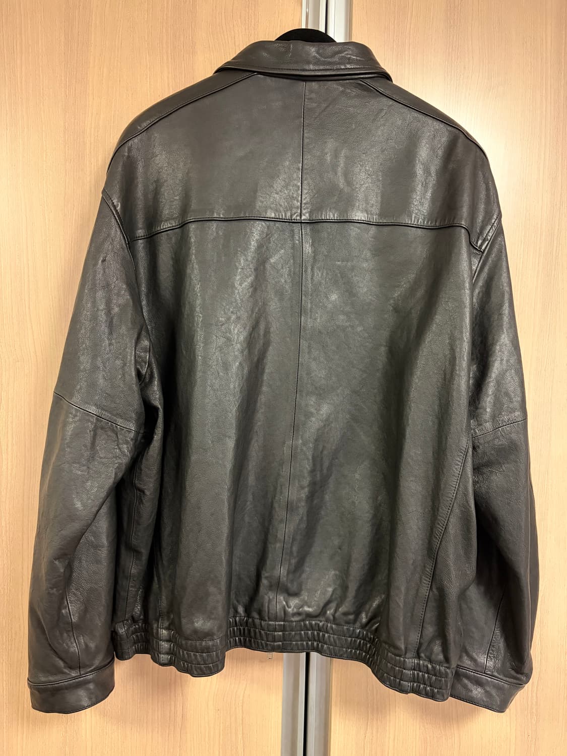 [L] 유스 워시드 레더 블루종 상품이미지4