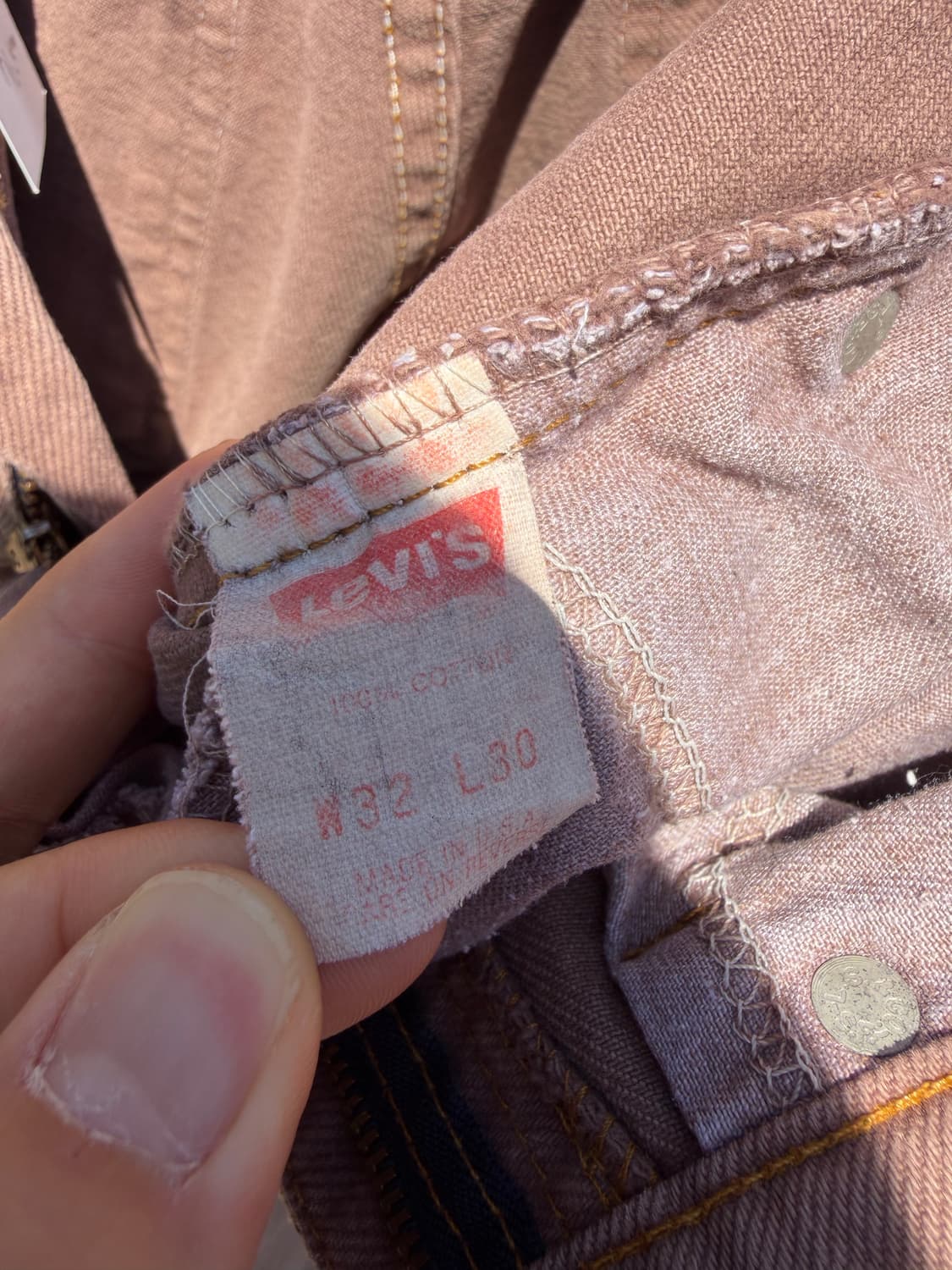 80's Levi's OrangeTab(32, Made In U.S.A) 상품이미지8