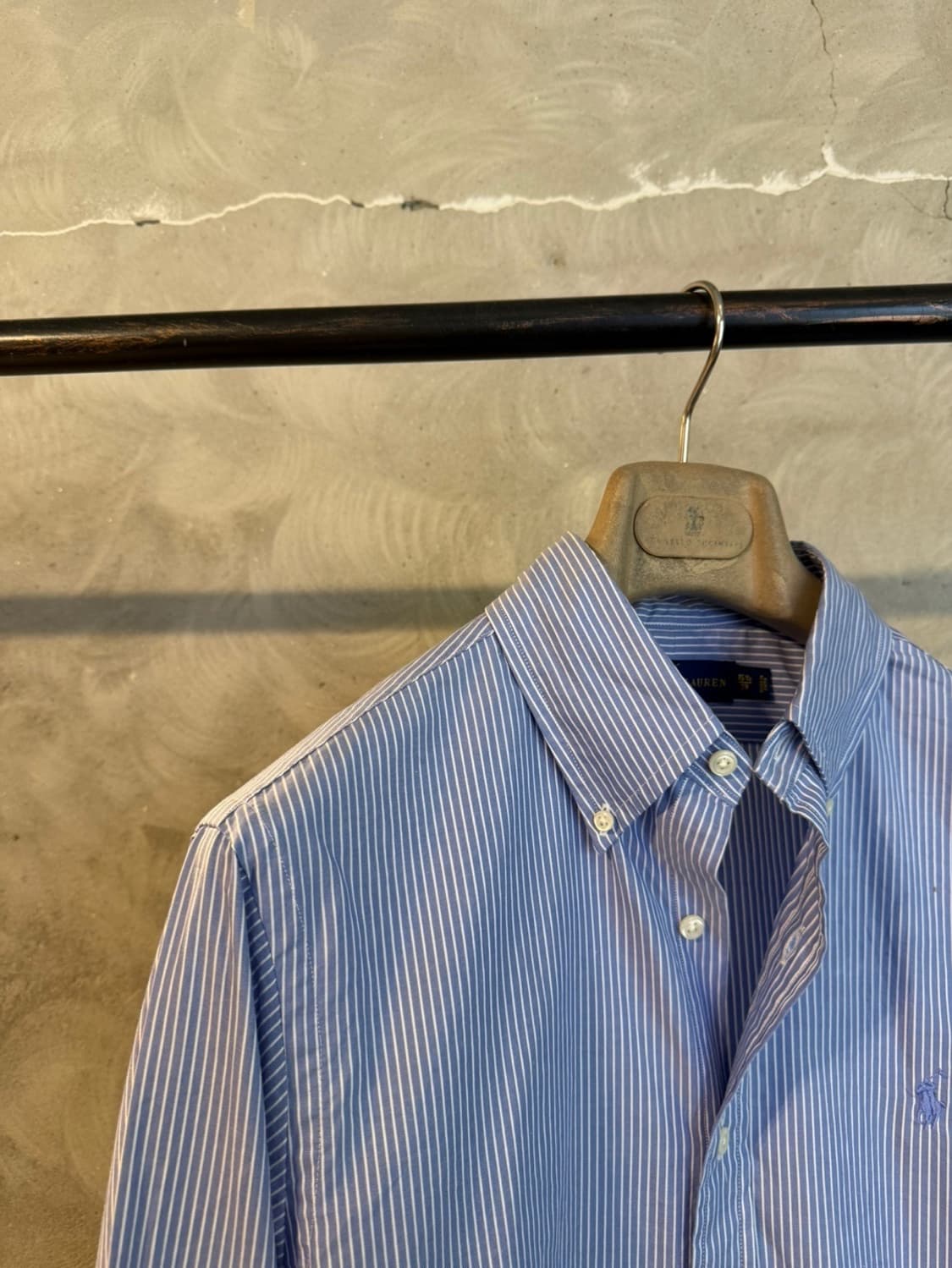 폴로 랄프로렌 버튼다운 셔츠 슬림100 상품이미지2