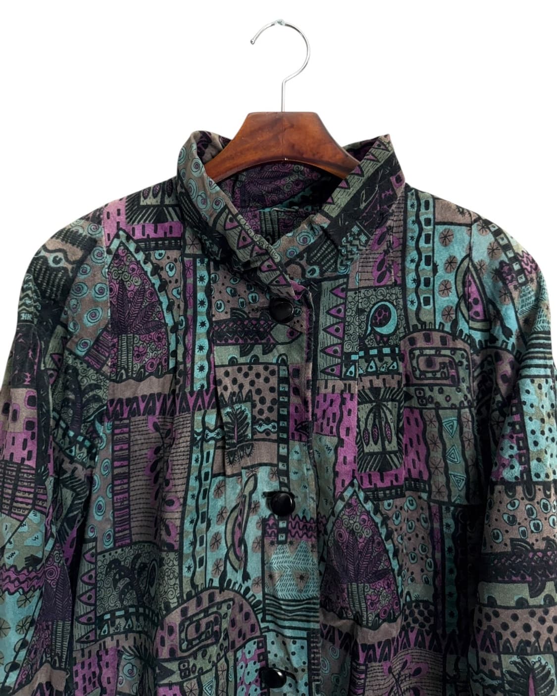 zorronuez 피그스킨 에스닉 패턴 코크 상품이미지2