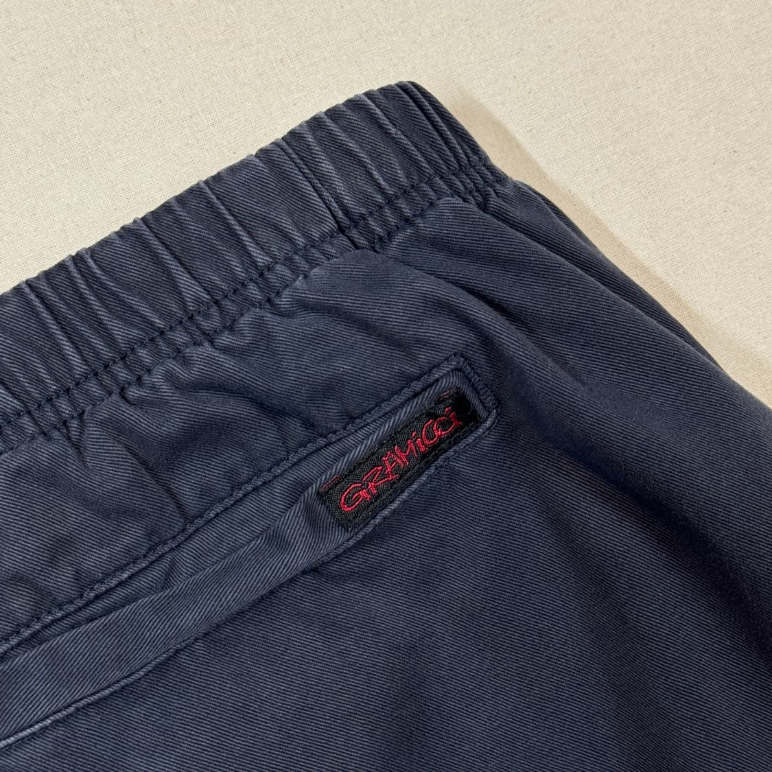 L) 그라미치 네이비 루즈테이퍼드 팬츠 면바지 상품이미지8