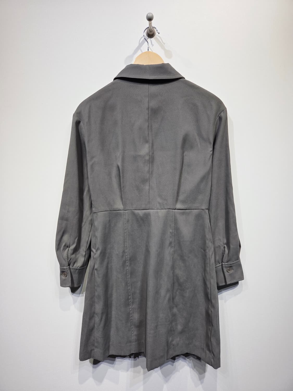 에잇세컨즈 그레이 플리츠 미니 원피스_S 상품이미지7