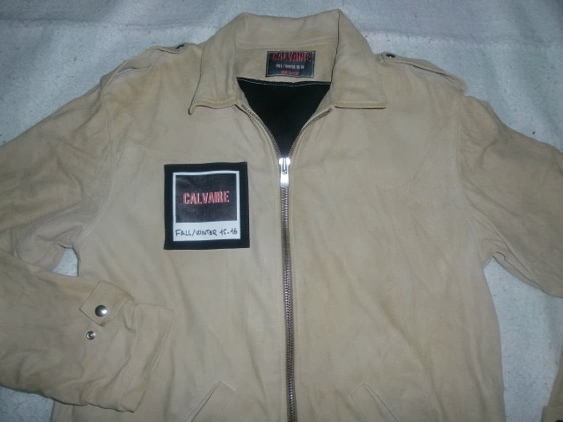 CALVAIRE 스웨이드 사파리자켓 상품이미지3