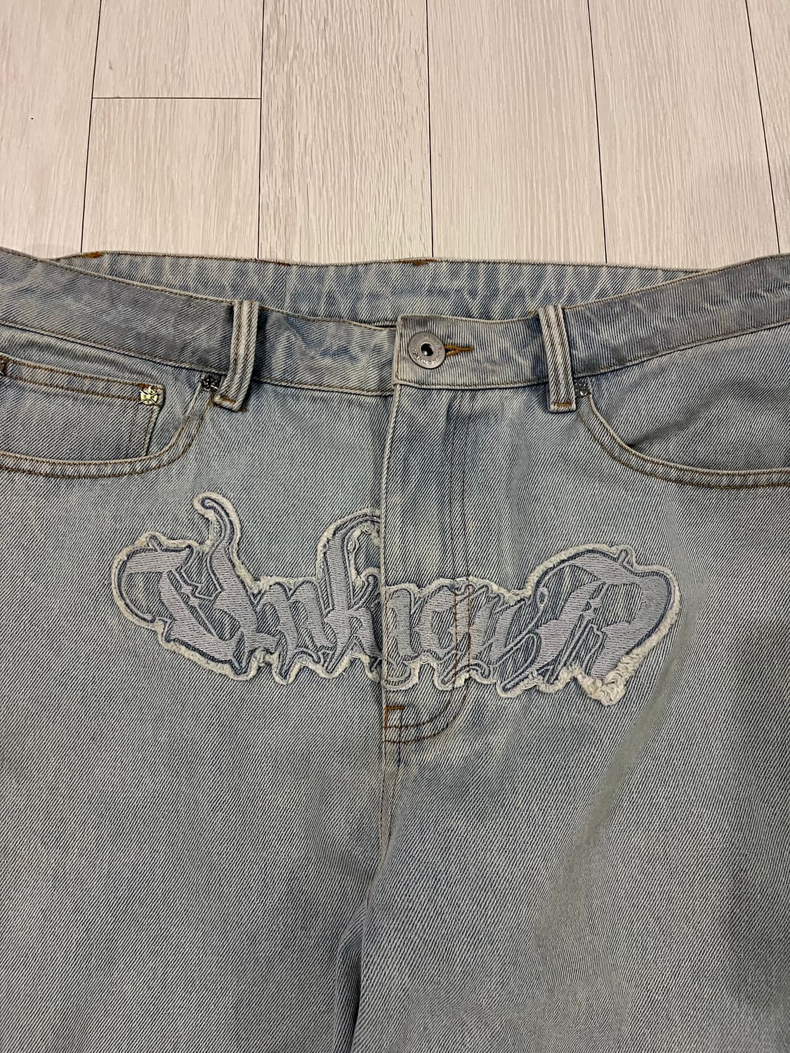 Unknown london 사이드 지퍼 데님 / 언노운런던 상품이미지3