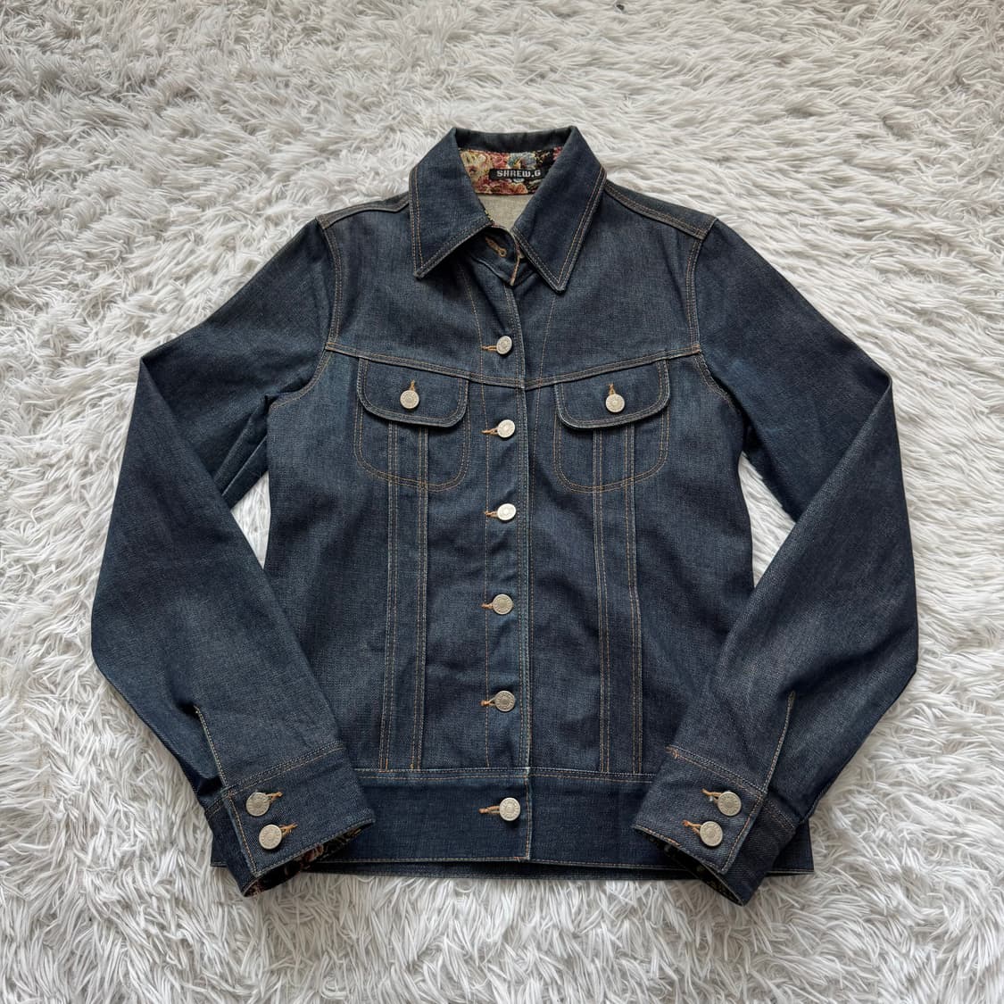 SHREWG 일본빈티지 데님 자켓 니들스맛 청자켓 캐피탈맛 M 39 상품이미지2