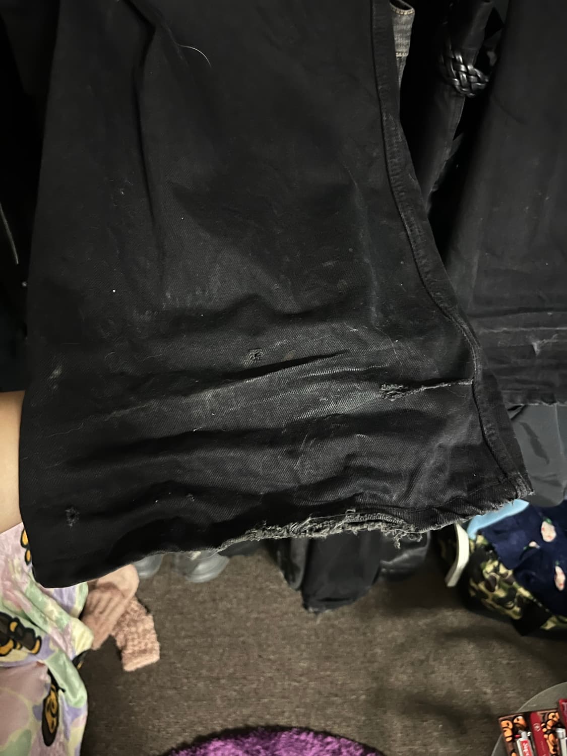 에모스탠스클럽 펜타그램 와이드 플레어진 1size 상품이미지4