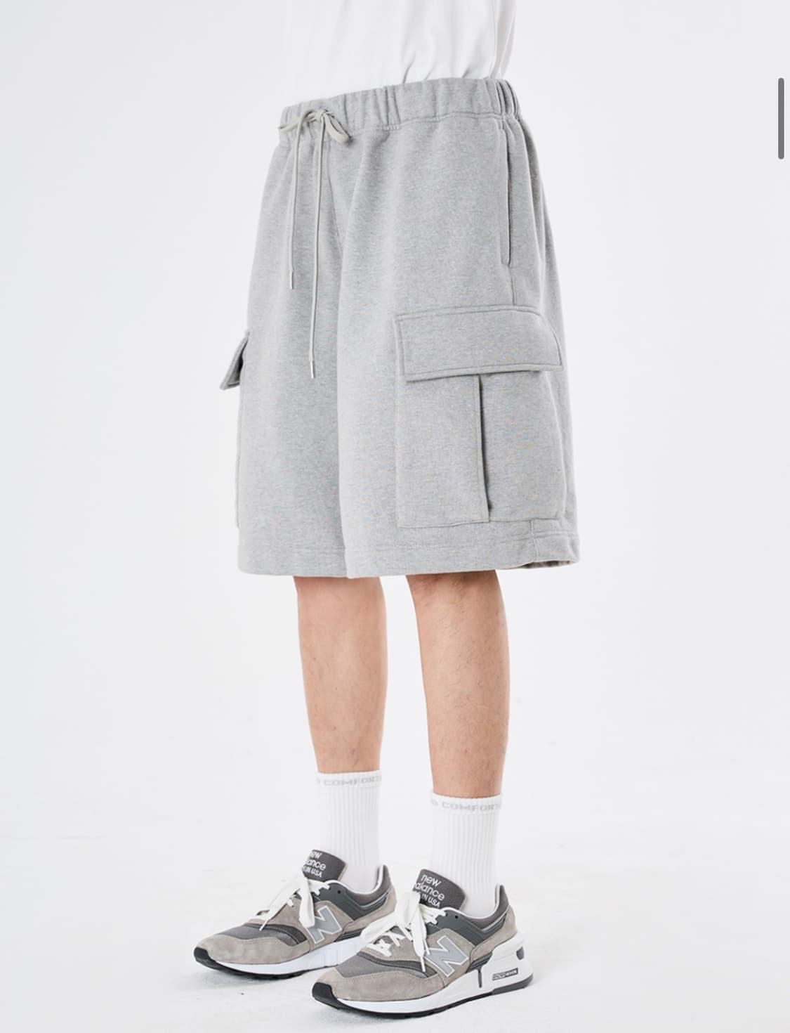 (3)모이프 오버밀 스웻 쇼츠 / OVER MIL SWEAT SHORTS 상품이미지7