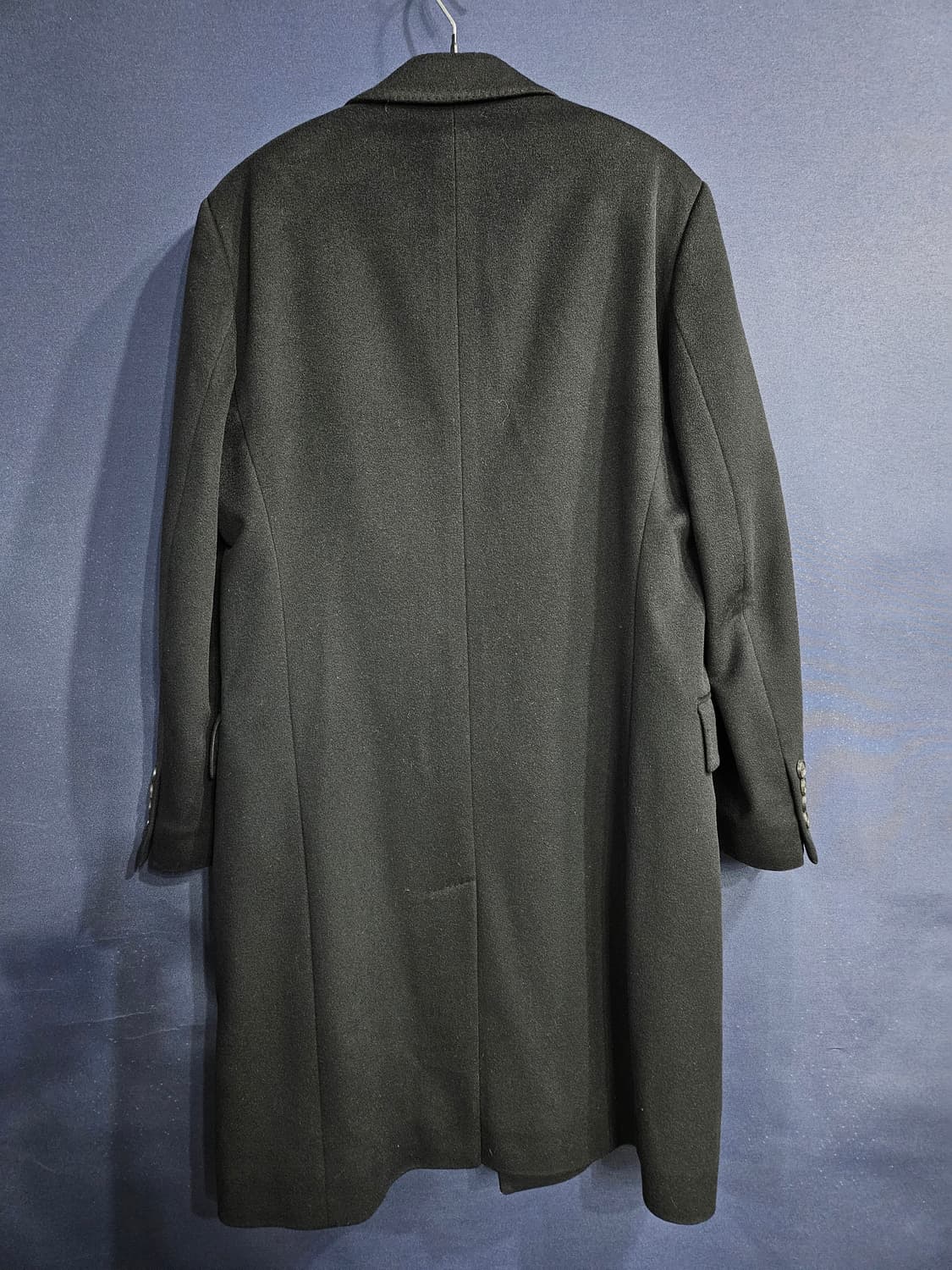 휴고보스 블랙컬러 남성 슬림핏 100 롱코트  상품이미지2