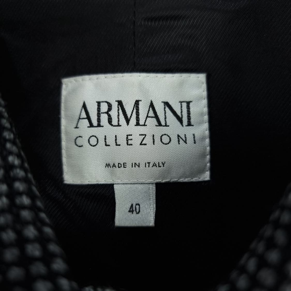 [아르마니 꼴레지오니] 빈티지 모직 자켓 P01619 상품이미지7