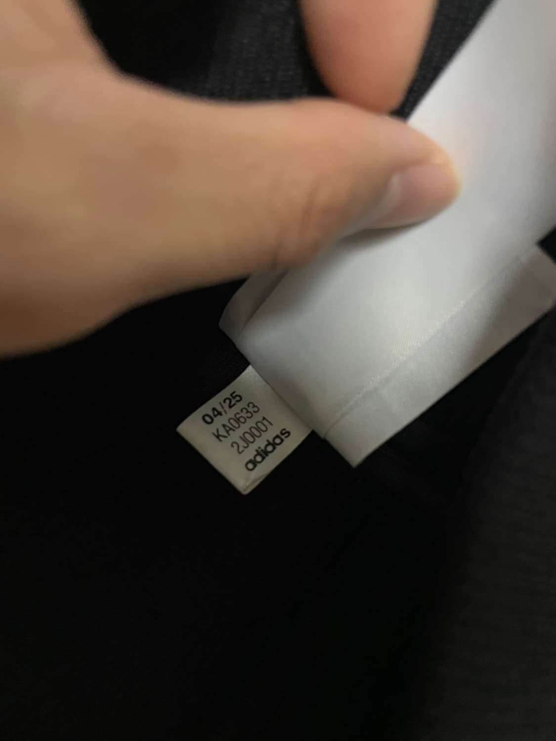 아디다스 독일 125주년 트랙탑 블랙 XL 상품이미지3