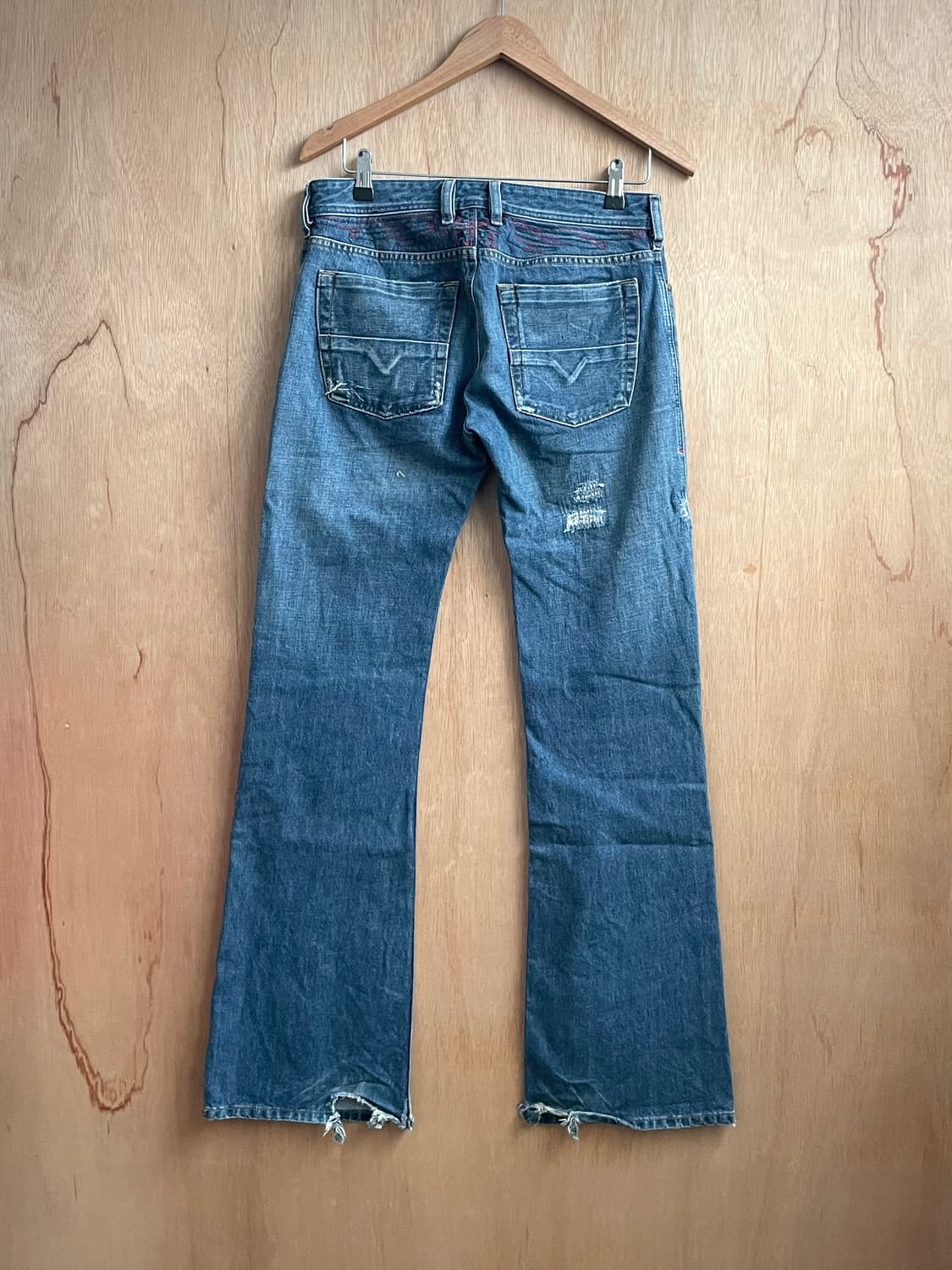 디젤 플레어 데님 팬츠 상품이미지6