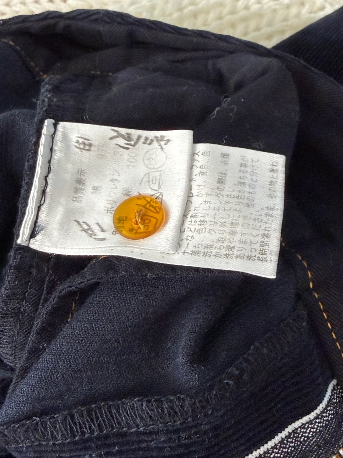 일본빈티지 네이비 코듀로이 7부팬츠 상품이미지10