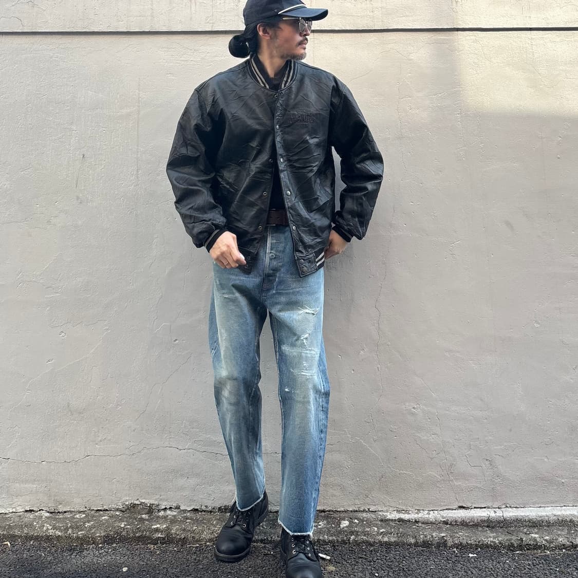 일본 치말라 셀비지 데님 팬츠 상품이미지3