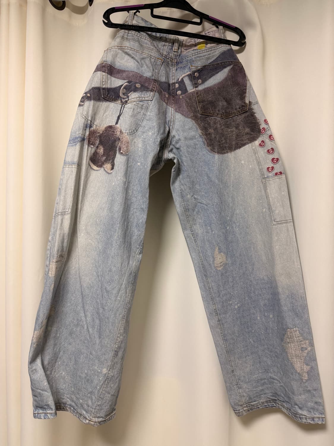 그레일즈 KEY CHAIN ILLUSION DENIM PANTS 상품이미지3