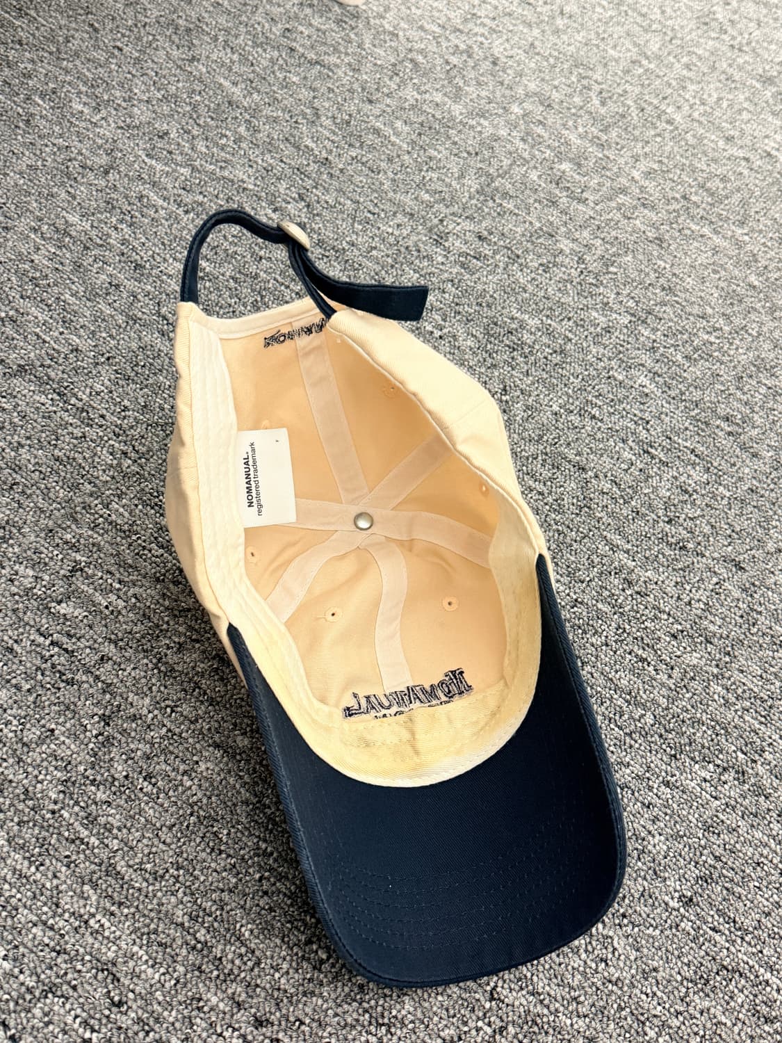 노메뉴얼 / DOODLE BALL CAP 상품이미지4