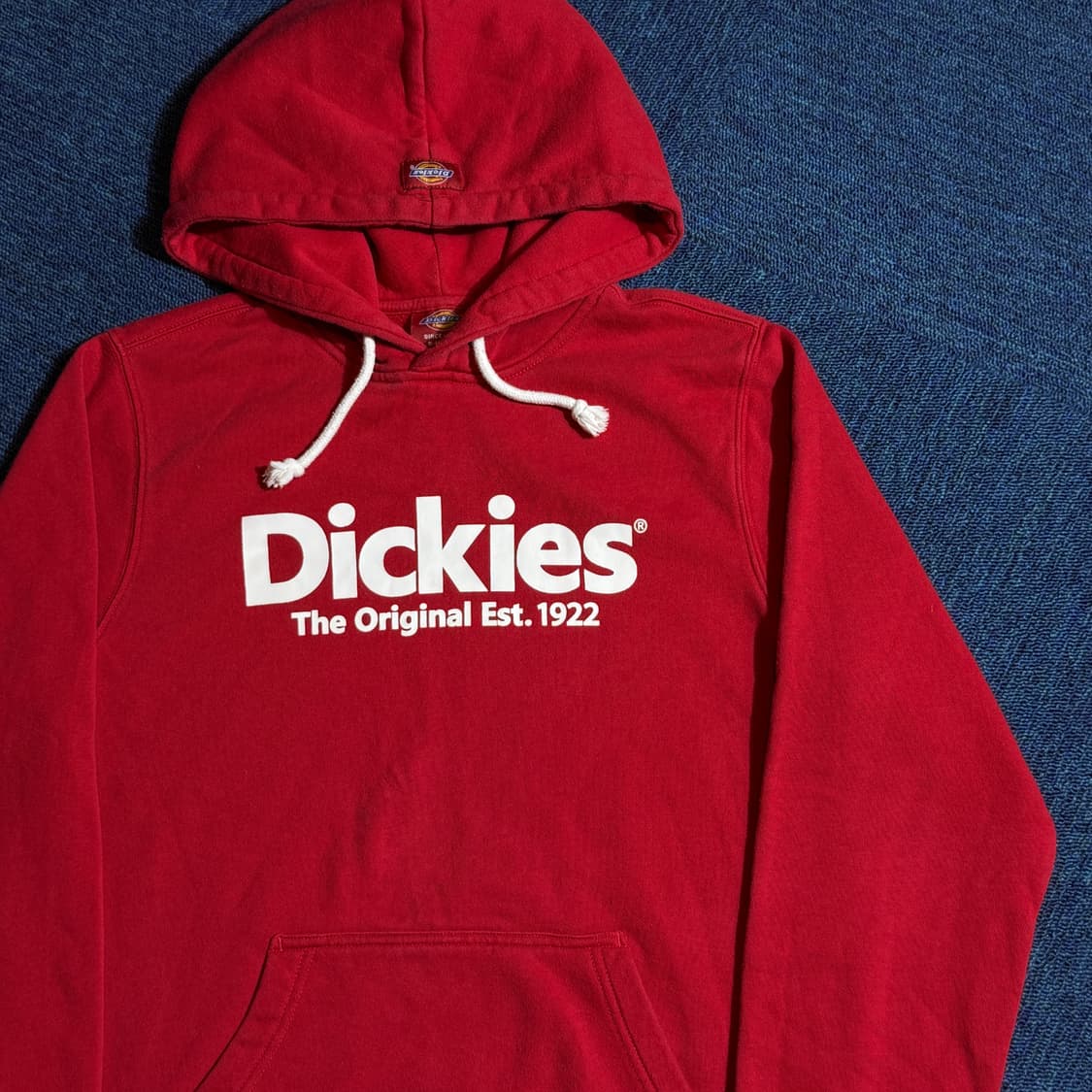 디키즈 레드 후드티 상품이미지2