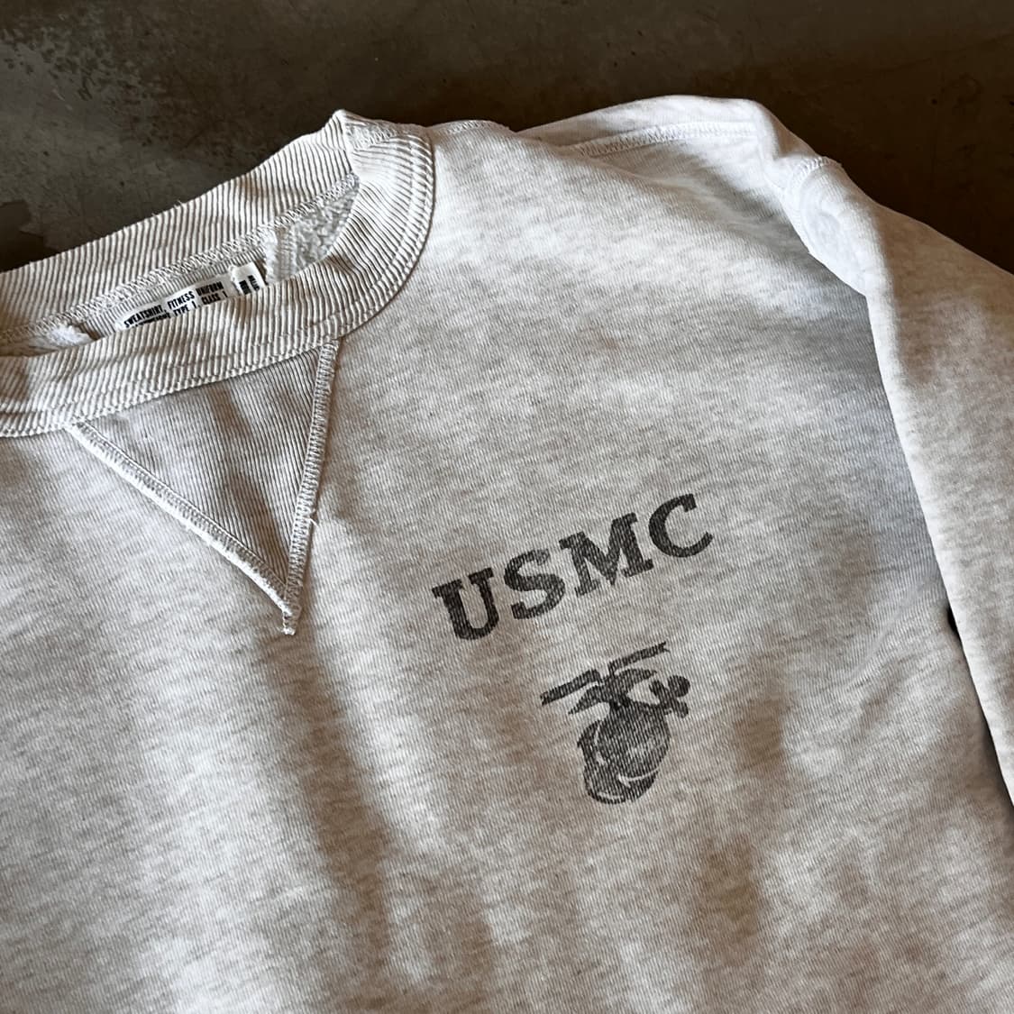 리얼맥코이 USMC 스웻 셔츠 상품이미지2