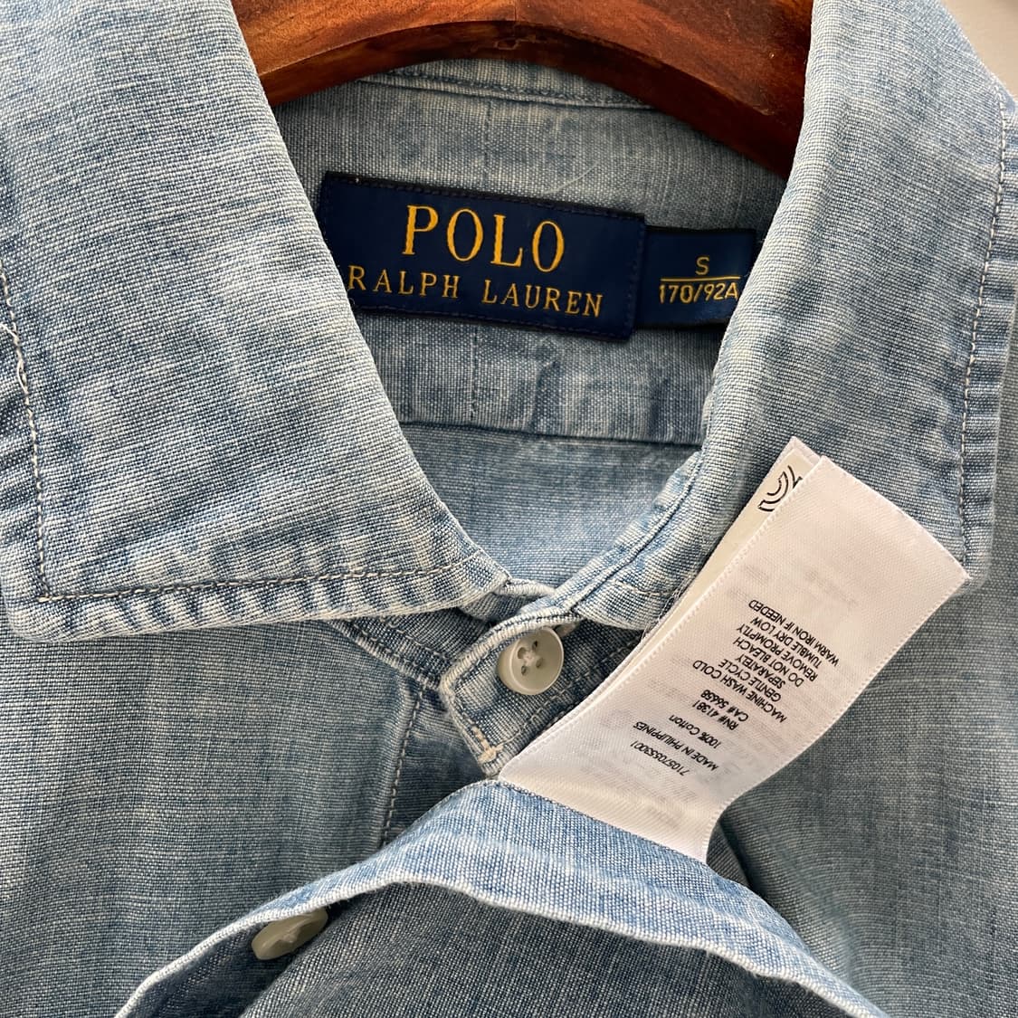 폴로 랄프로렌 데님 셔츠 상품이미지5