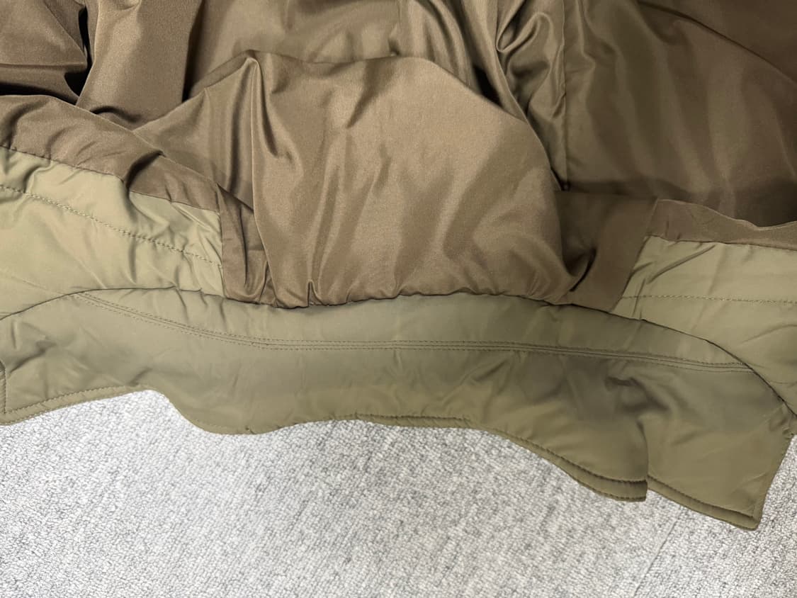 엘무드 텐쿠 퀼티드 블루종 자켓 올리브카키 상품이미지2