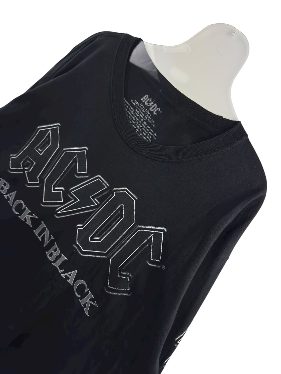 ACDC 블랙 프린팅 롱슬리브1283 상품이미지3