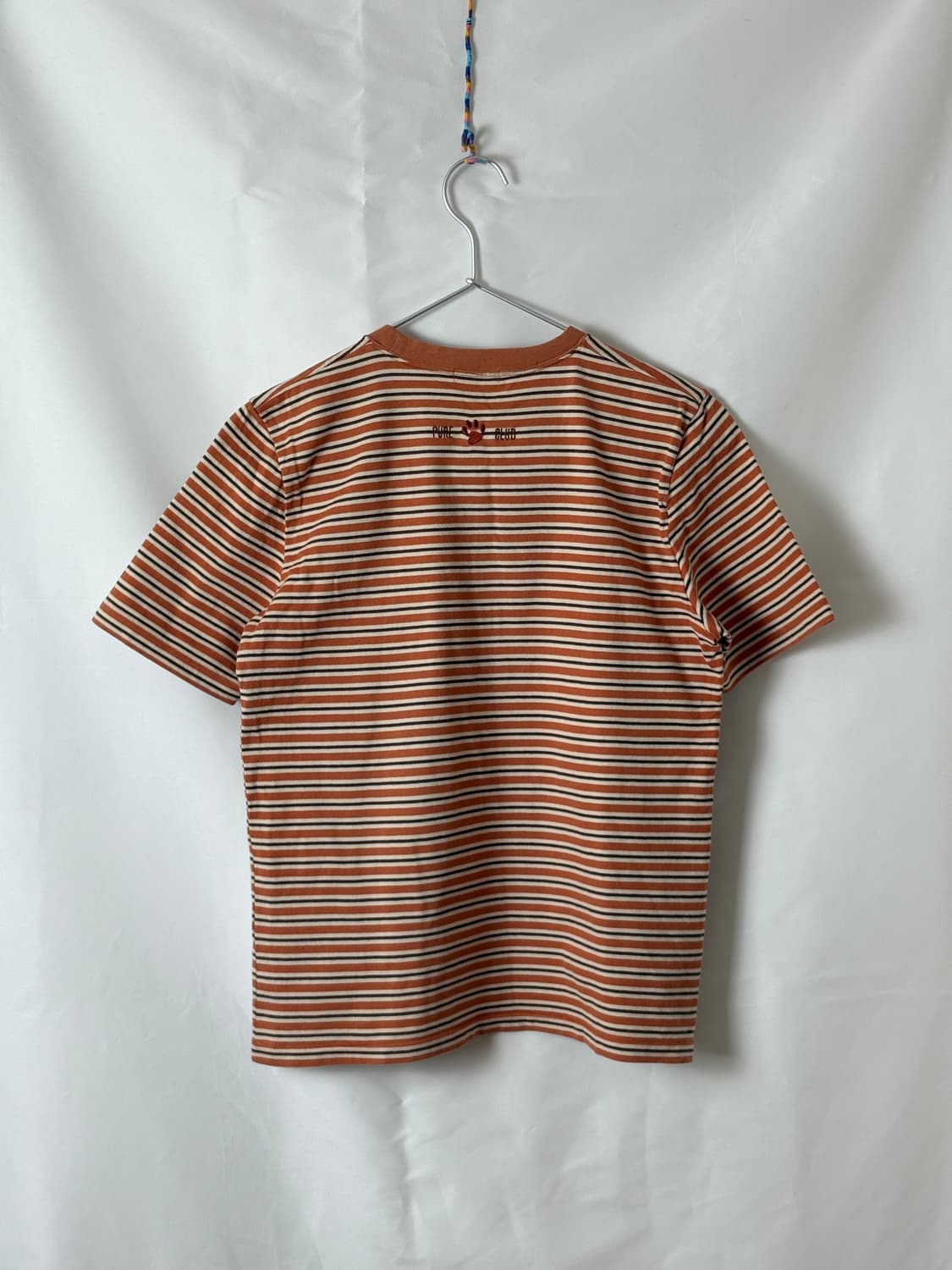 오렌지 퍼피 포우 스트라이프 반팔티 상품이미지6