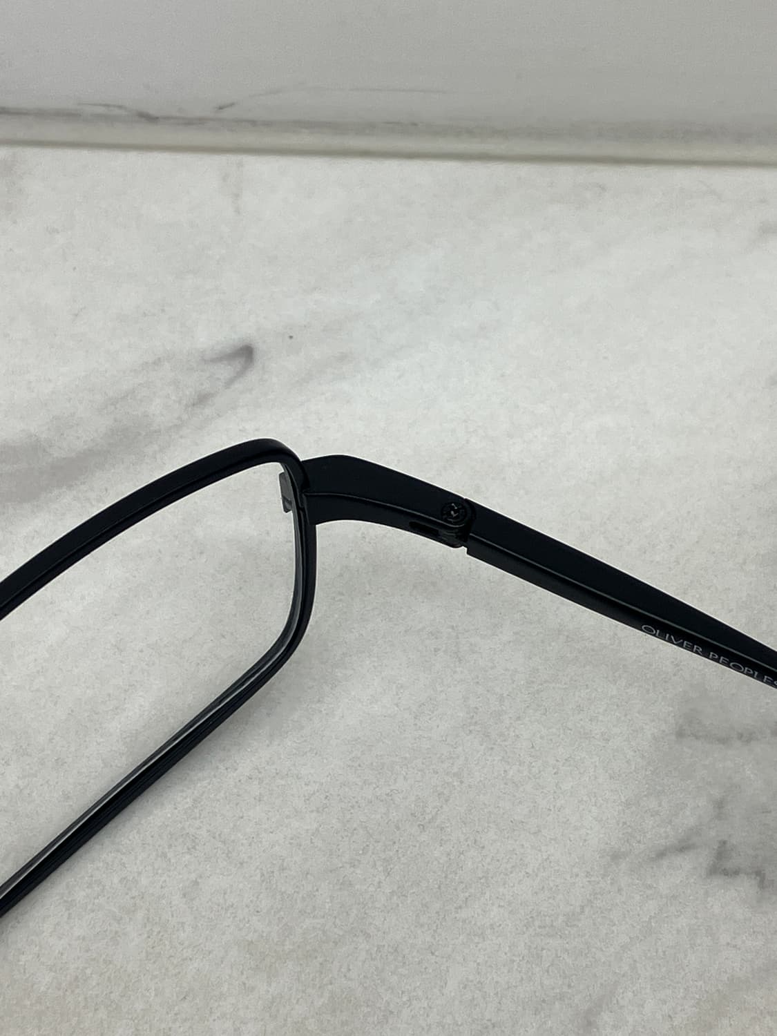 올리버피플스 Oliver Peoples 블랙 스퀘어 메탈 안경테 상품이미지3