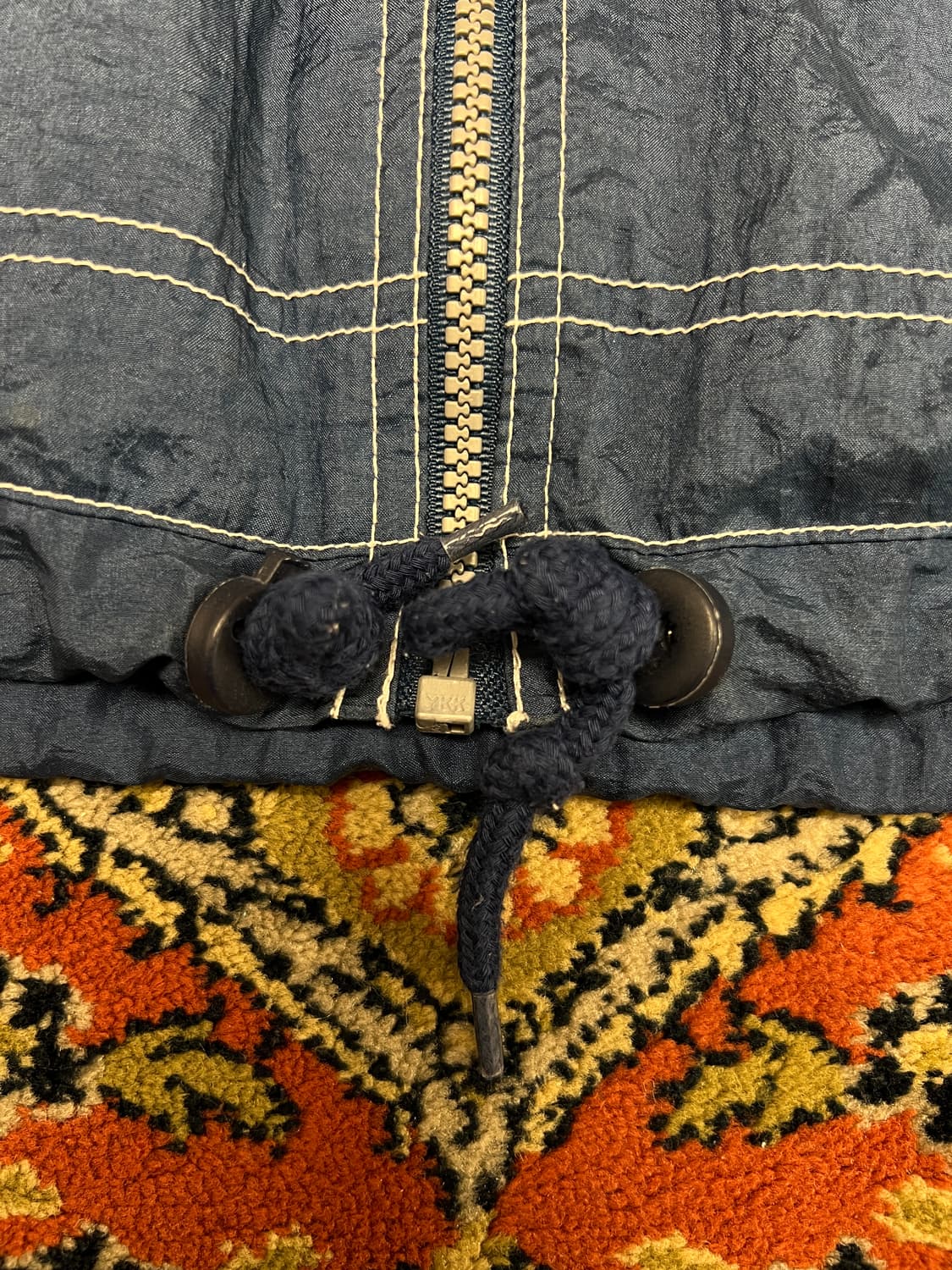 [L] NIKE 나이키 빈티지 올드스쿨 윈드브레이커 블루 상품이미지6