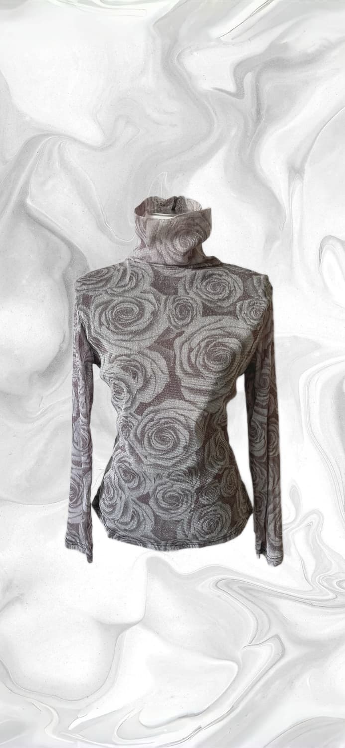 glitter rose turtleneck 상품이미지1