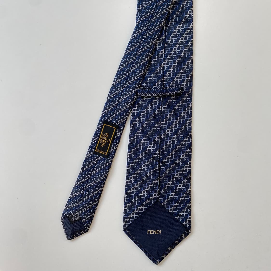 펜디 (FENDI) FF 모노그램 명품 정품 넥타이 상품이미지3
