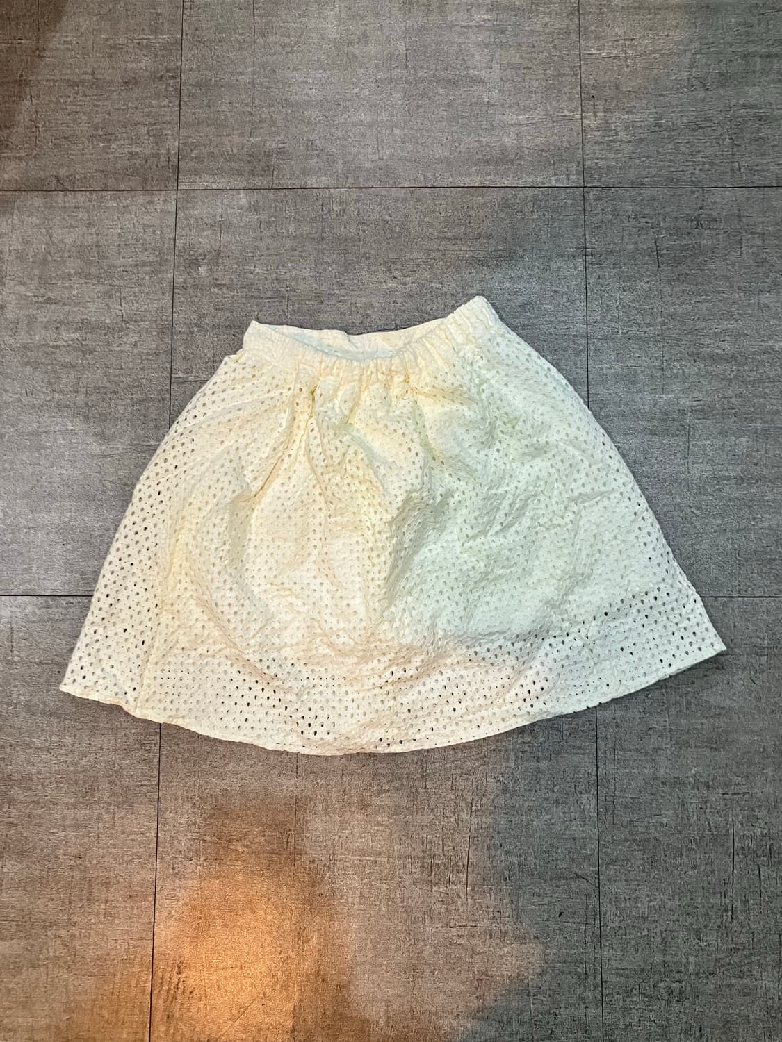 일본빈티지 Simplicite 하구미모리걸 달천깔페어리 펀칭스커트 상품이미지1