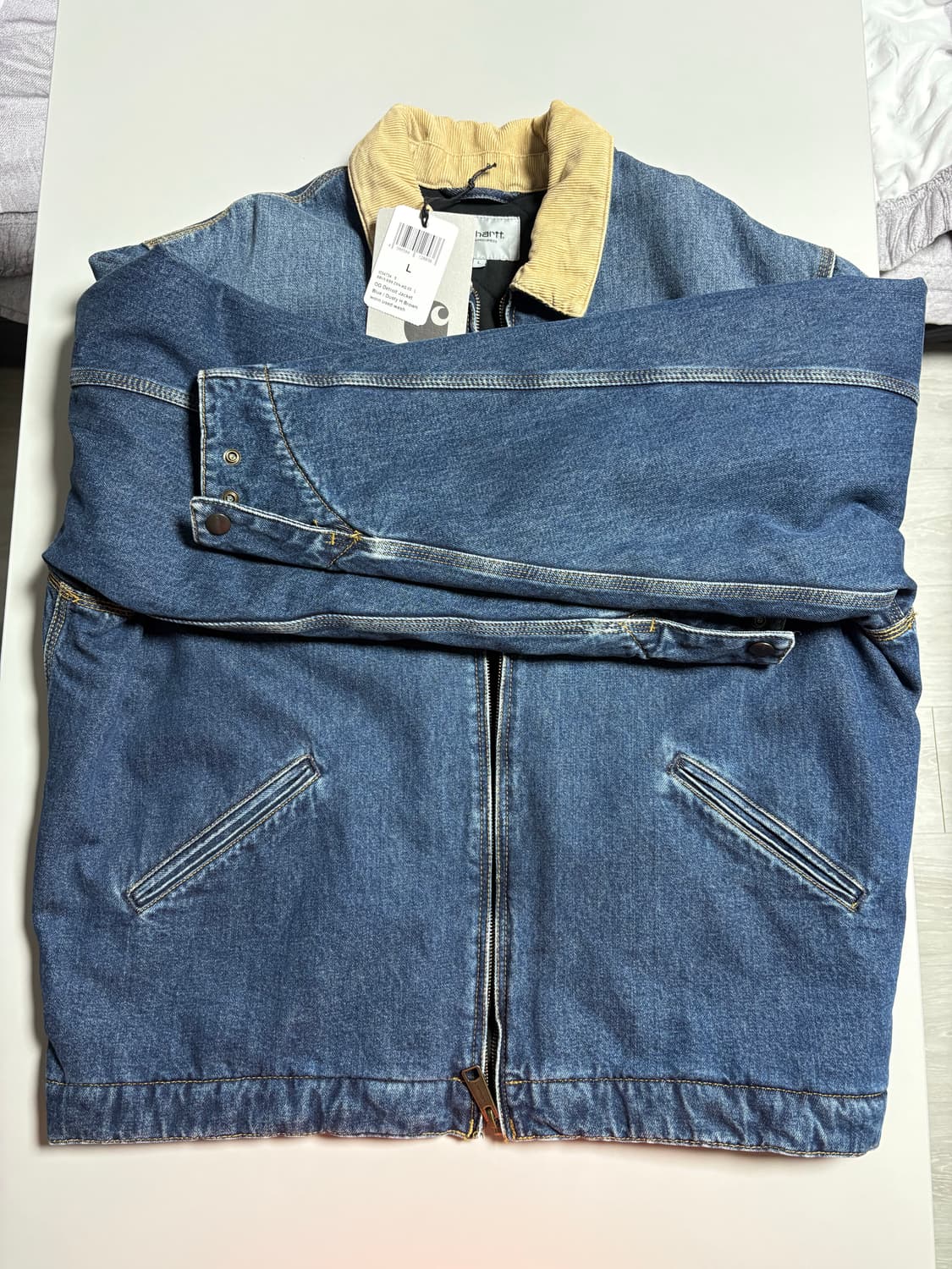 칼하트 wip 디트로이트 데님 자켓 상품이미지2