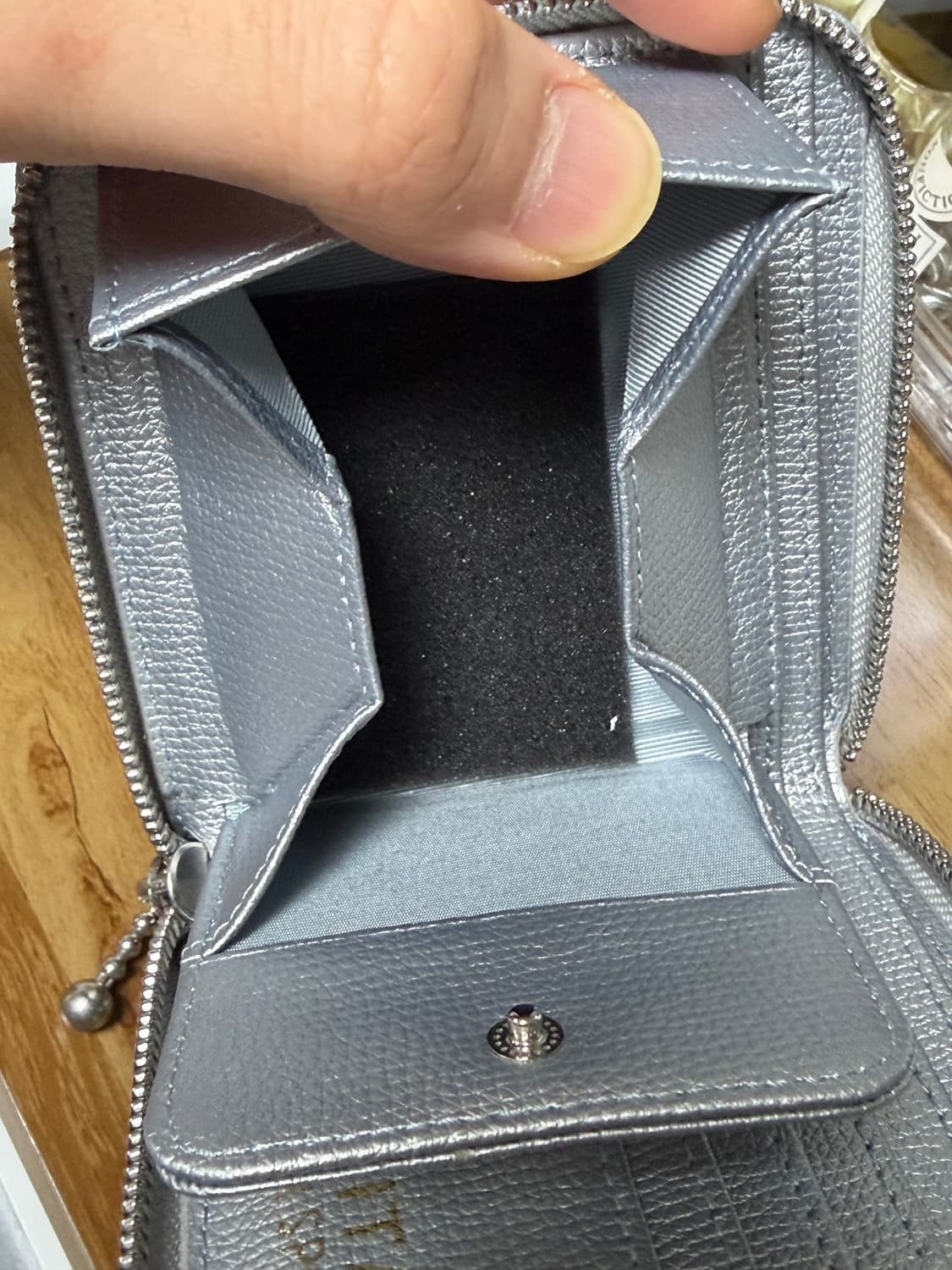 캐피탈 본 지갑 실버 상품이미지5