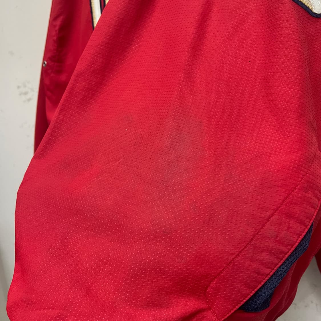 마제스틱 MLB 워싱턴 내셔널스 풀오버 바람막이 자켓 L 상품이미지5