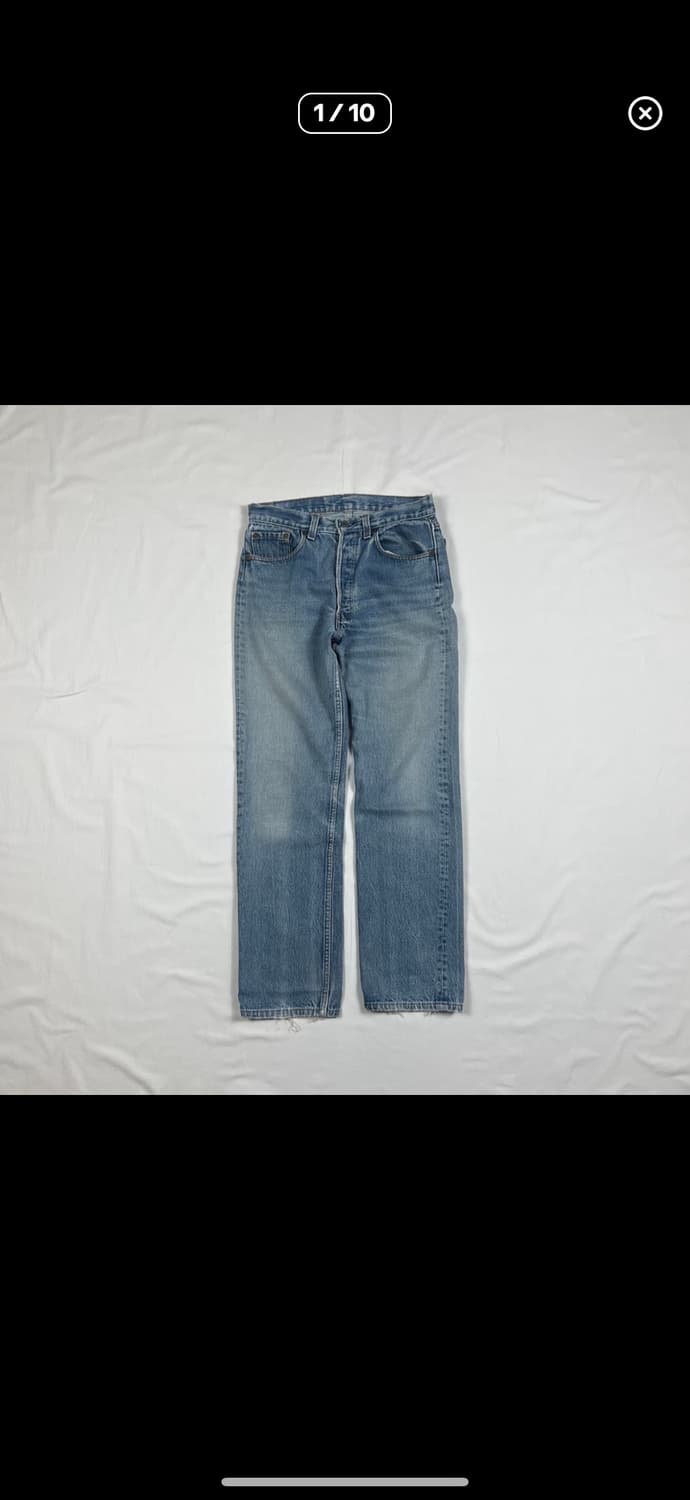 80's 리바이스 levis 501 데님팬츠 청바지 상품이미지1
