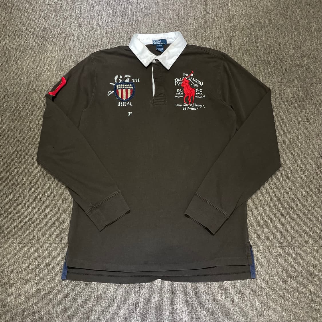 (XL) POLO 폴로 랄프로렌 카라 럭비티 빅포니 상품이미지3