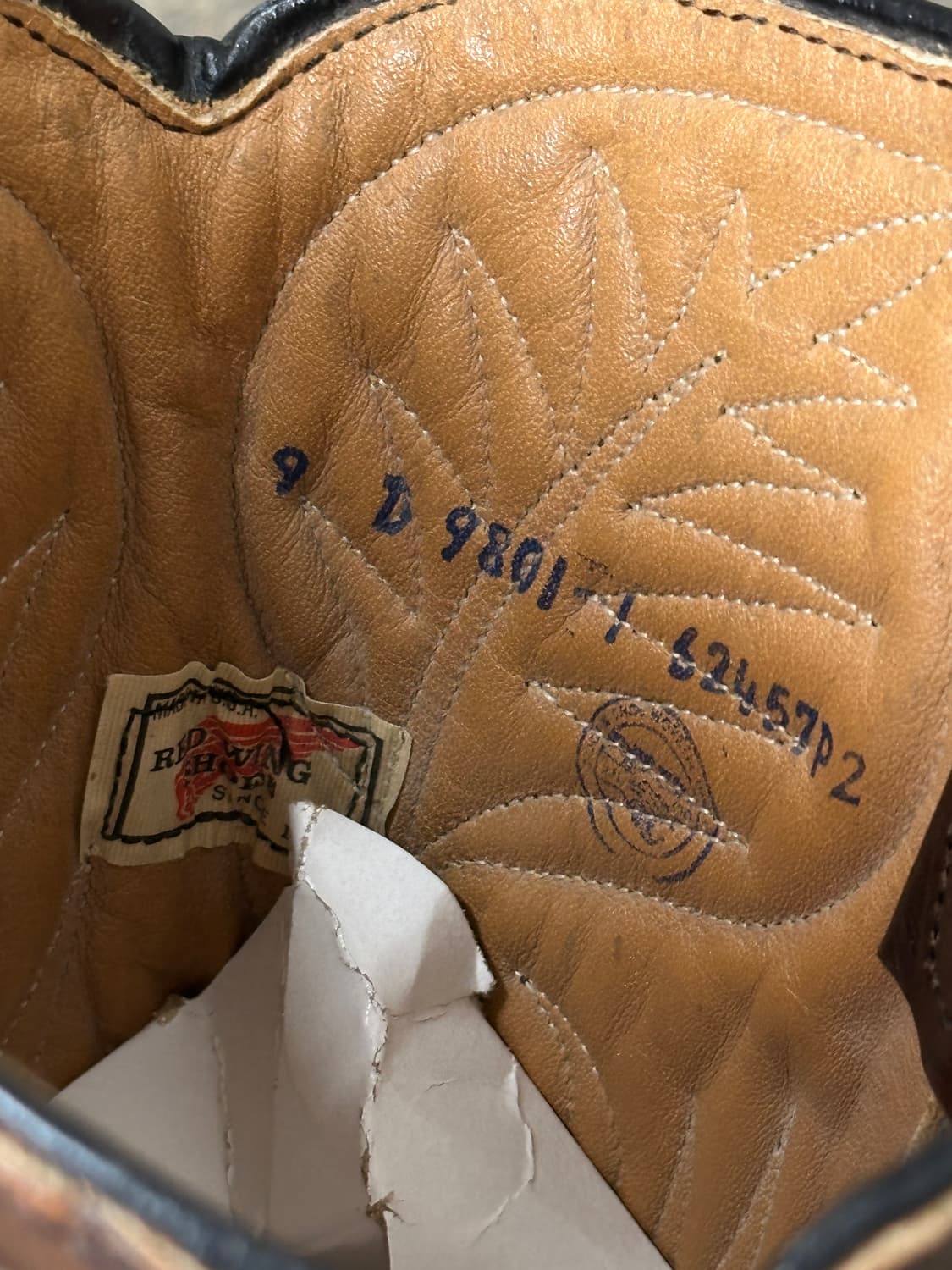 90's USA Made 레드윙 페코스 웨스턴 부츠 상품이미지8