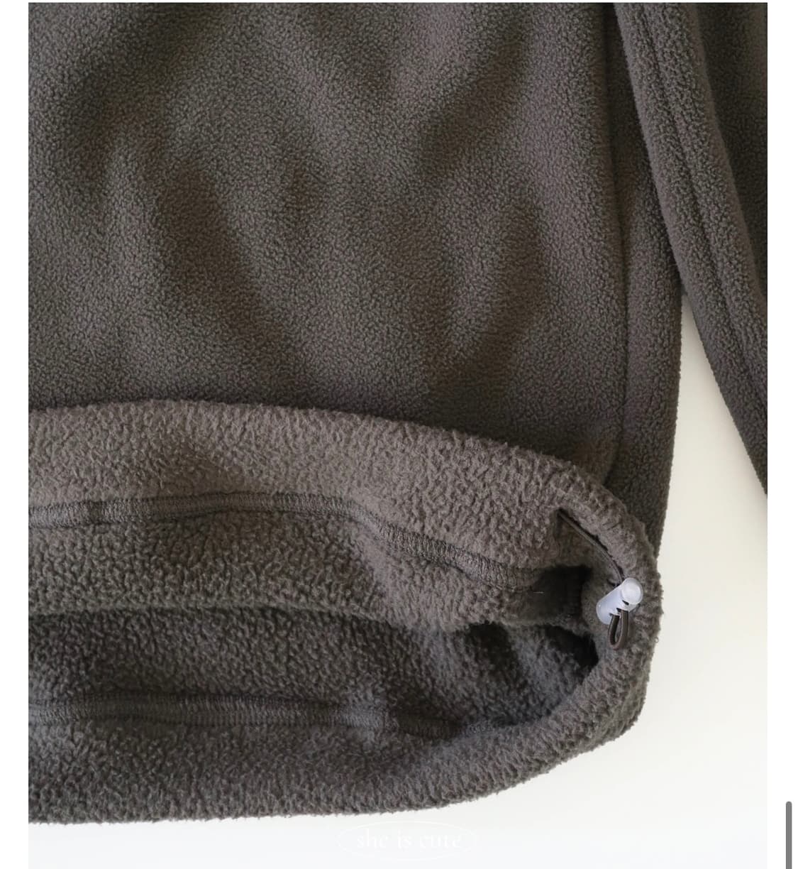 쉬이즈큐트 오버사이즈 후리스 플리스 (새상품) 상품이미지7