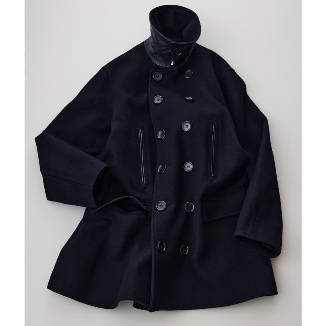 NICENESS (나이스네스) 맥라건 블랙(M) 피코트 상품이미지3