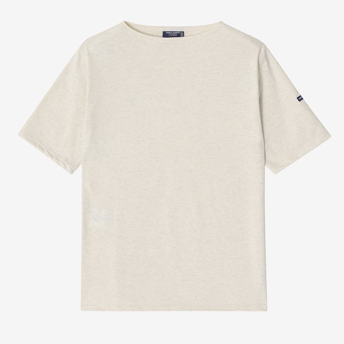 매장판 SAINT JAMES 세인트제임스 솔리드 에크루 티셔츠 T1 상품이미지3