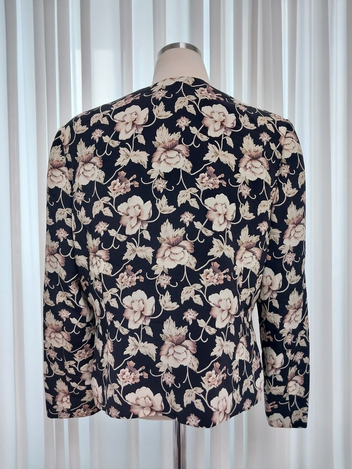 일본 빈티지 꽃무늬 여성 자켓 상품이미지2