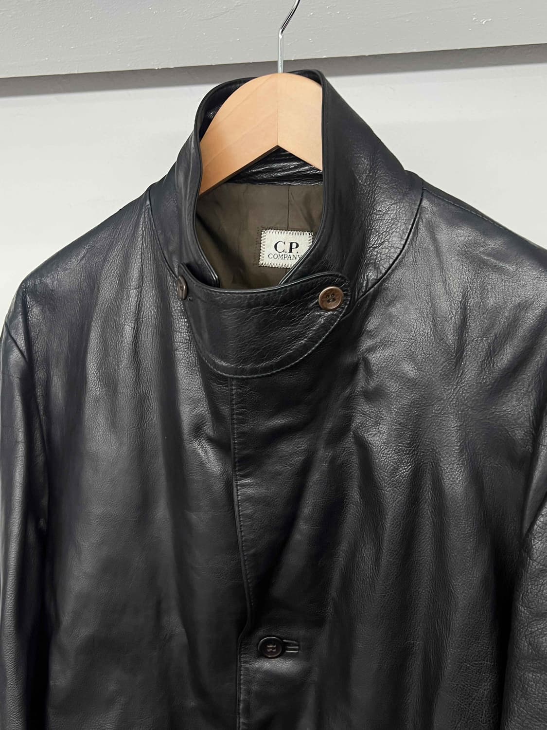 CP COMPANY 레더 자켓 상품이미지1