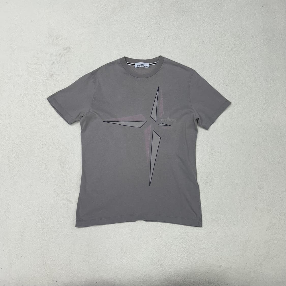 Stone island gray T-shirts 상품이미지4