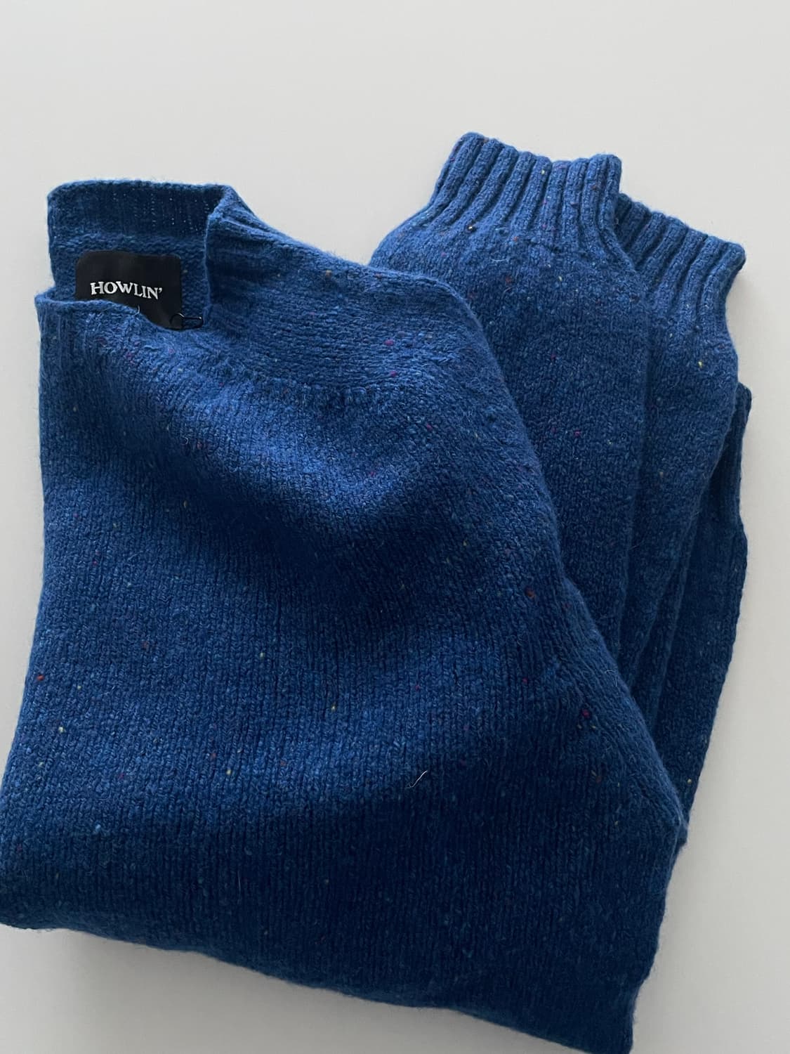 (새제품) howlin 하울린 블루 울 니트 상품이미지2