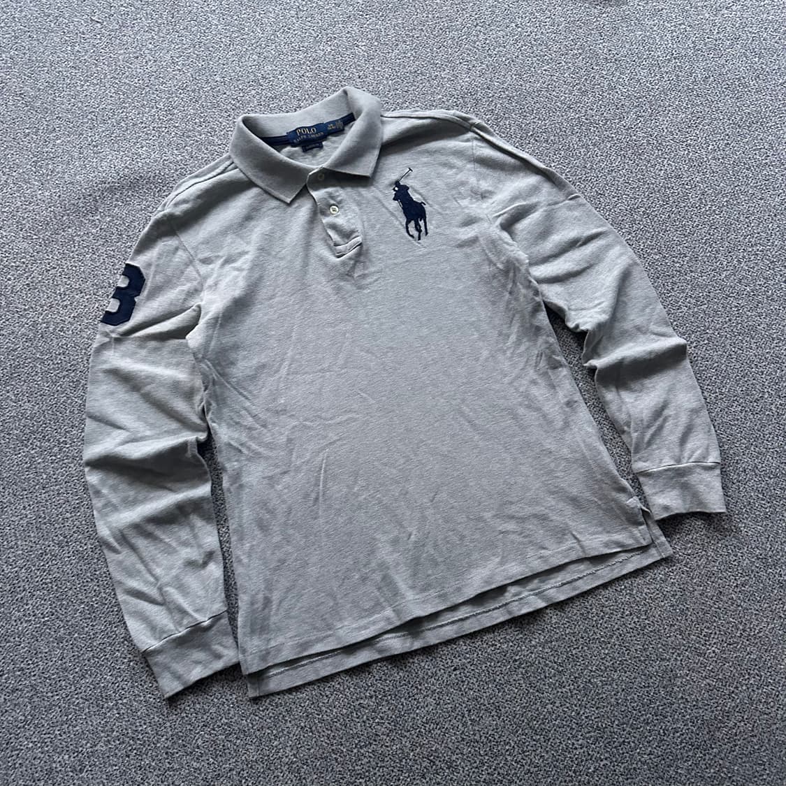 폴로 랄프로렌 카라 롱슬리브 상품이미지1