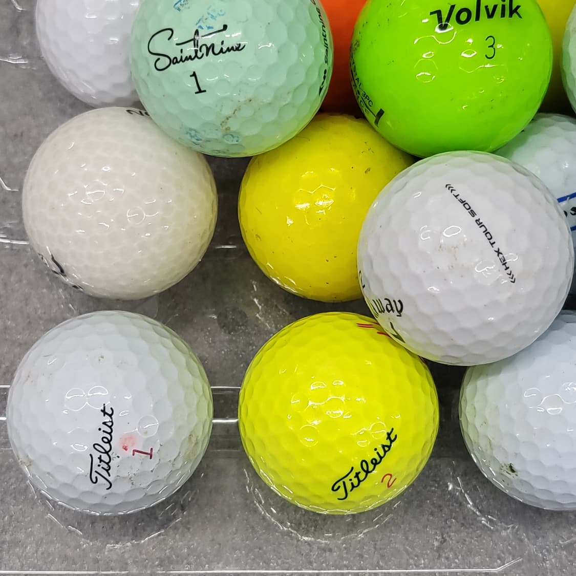 다양한 브랜드의 골프공(로스트) 30개 일괄 상품이미지4