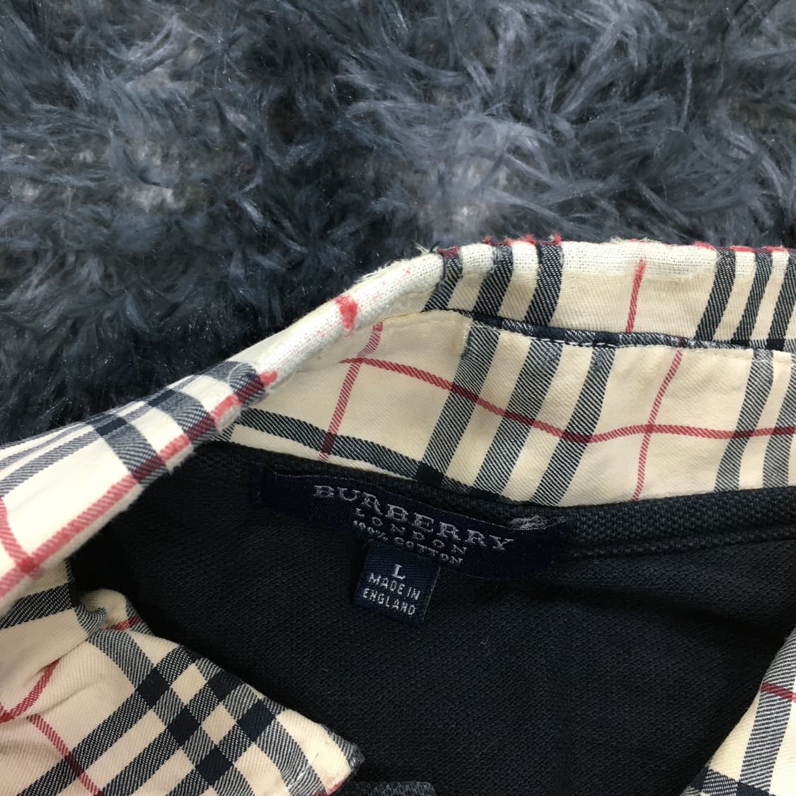 투티/0236 버버리 런던 카라 긴팔티 상품이미지8