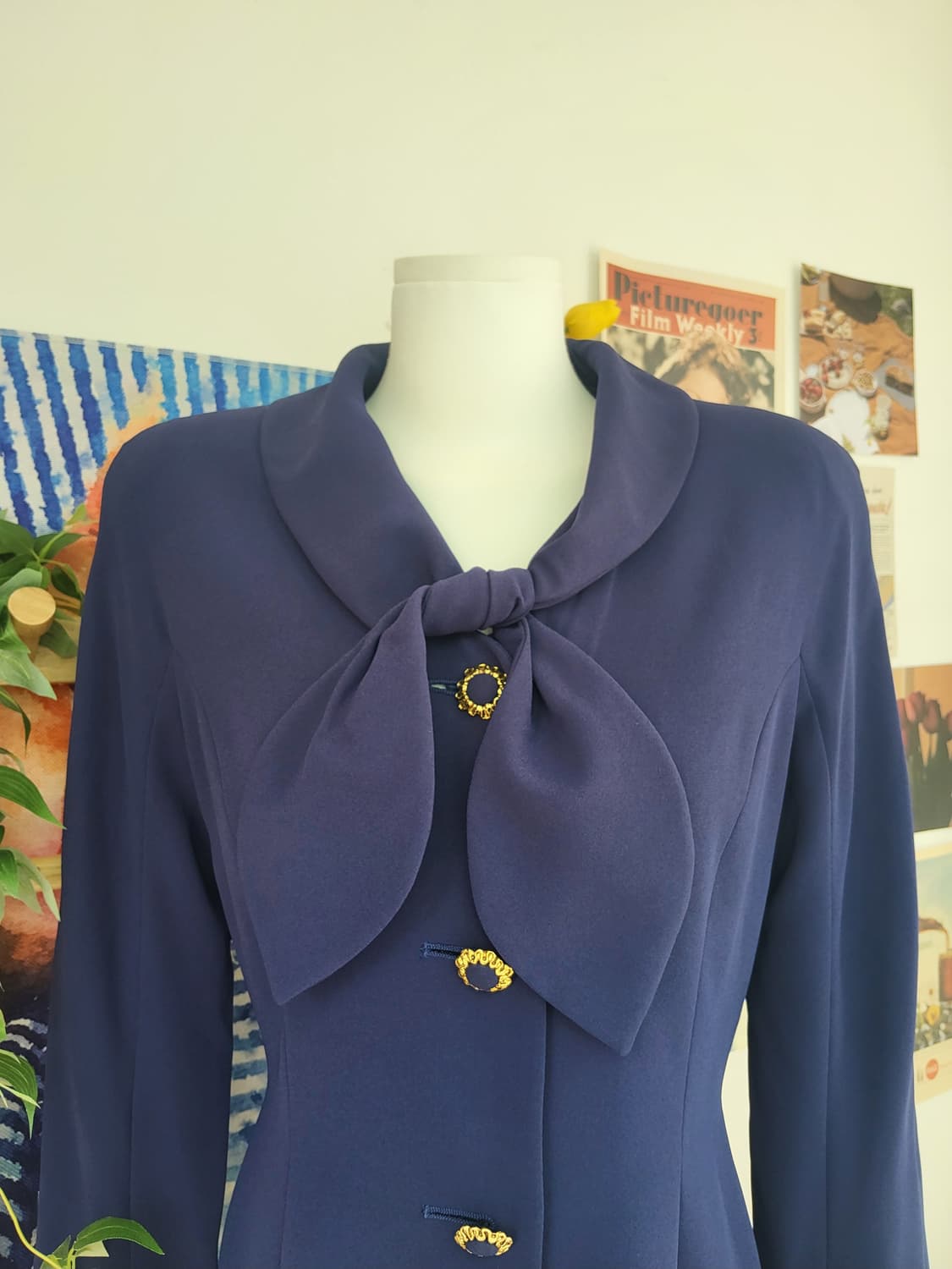 멜로즈 빈티지 네이비 자켓 상품이미지4