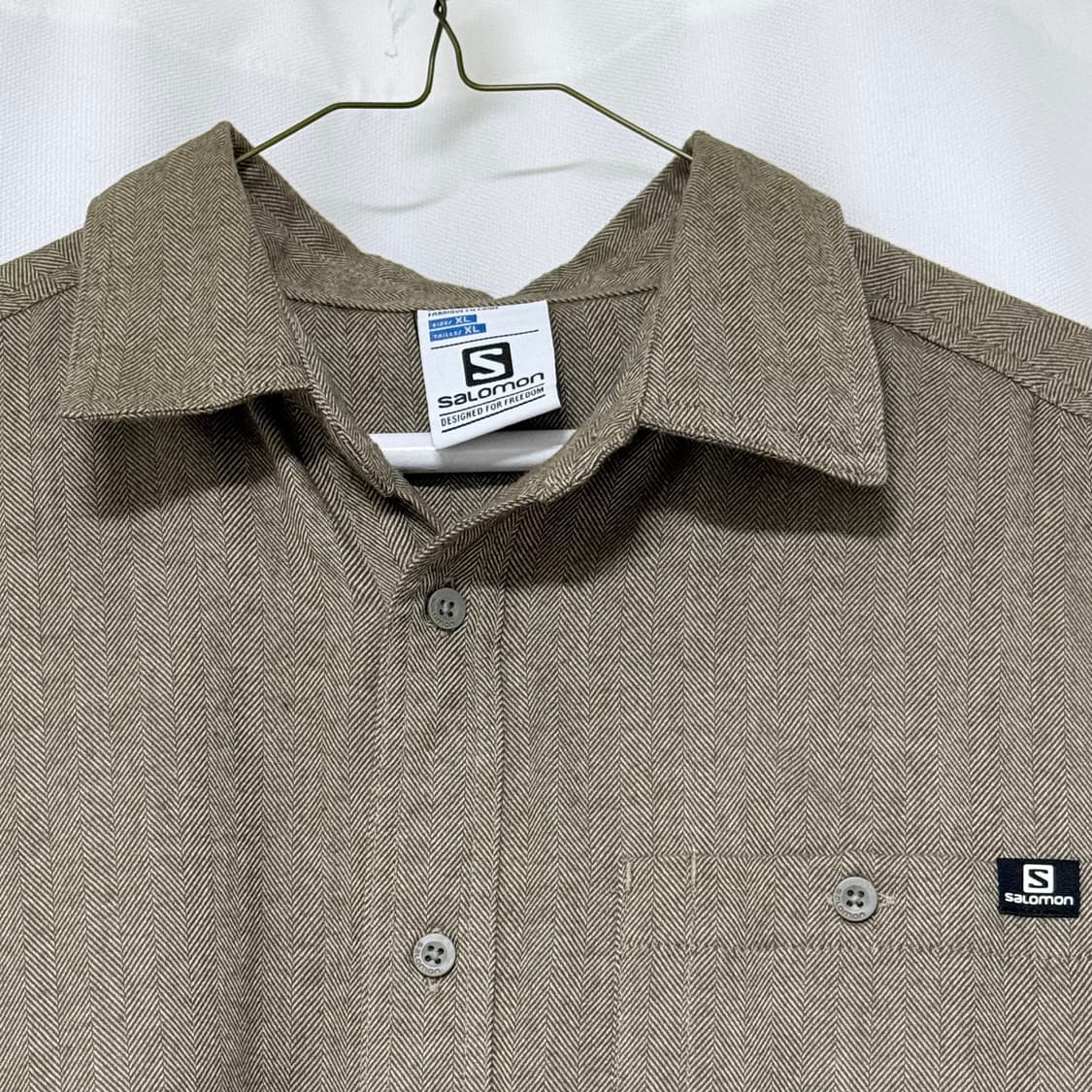 Salomon 헤링본 셔츠  상품이미지1
