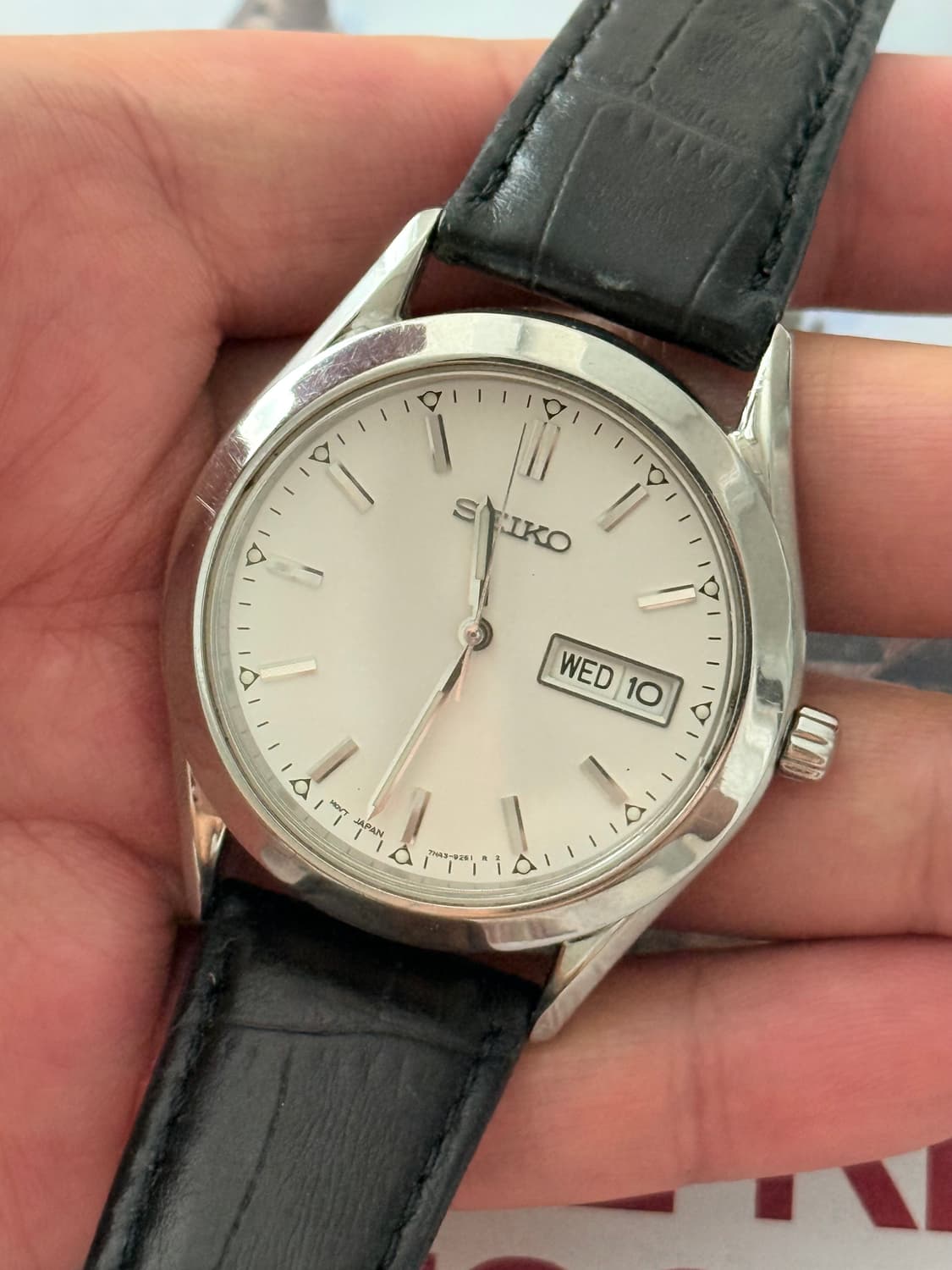  Seiko 세이코 쿼츠 Classic Day-Date 1999 상품이미지3