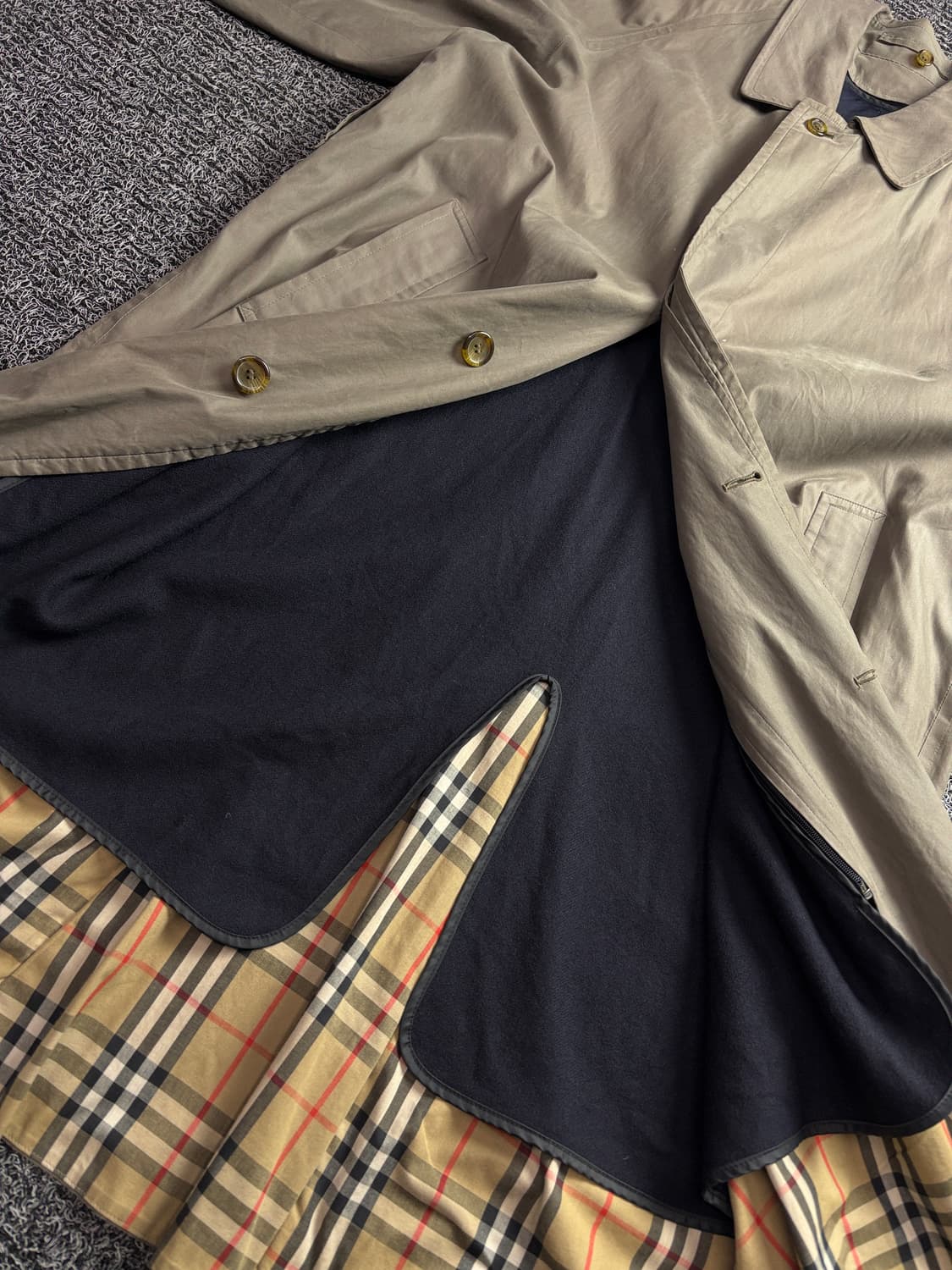 버버리 클래식 아카이브 싱글 맥코트 3198 상품이미지5